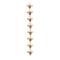 12 Packs: 8 ct. (96 total) Gold Metal Bumble Bee Charms, 19mm by Bead Landing™